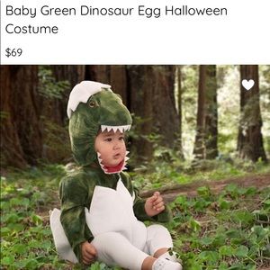 Pottery Barn Baby Green Dinosaur Egg costume